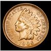 Image 2 : 1906 Indian Cent 1c Grades Choice AU/BU Slider