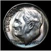 Image 2 : 1956-p Roosevelt Dime 10c Grades Rainbow Toned