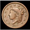 Image 2 : 1837 Coronet Head Large Cent 1c Grades vf details