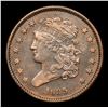 Image 2 : 1835 Classic Head half cent 1/2c Grades Select AU
