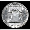 Image 3 : 1956-p Franklin Half Dollar 50c Grades Select+ Unc
