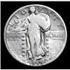 Image 2 : 1929-p Standing Liberty Quarter 25c Grades f, fine