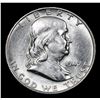 Image 2 : 1949-d Franklin Half Dollar 50c Grades Select Unc FBL