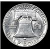 Image 3 : 1949-d Franklin Half Dollar 50c Grades Select Unc FBL
