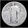 Image 2 : 1917-d Ty1 Standing Liberty Quarter 25c Grades g, good