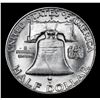 Image 3 : 1952-d Franklin Half Dollar 50c Grades Select Unc+ FBL
