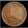 Image 2 : 1863 Shoot Him on the Spot Dix Civil War Token 1c Grades vf+