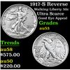 Image 1 : 1917-S Reverse Walking Liberty Half Dollar 50c Grades Select AU