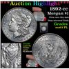 Image 1 : ***Auction Highlight*** 1892-cc Morgan Dollar $1 Graded Select Unc PL By USCG (fc)