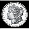 Image 6 : ***Auction Highlight*** 1884-s Morgan Dollar $1 Graded Choice AU/BU Slider PL By USCG (fc)