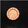 Image 3 : Mixed small cents 1c orig shotgun roll, 1919-s Wheat Cent, 1931-s Wheat Cent other end