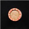 Image 2 : Mixed small cents 1c orig shotgun roll, 1918-d Wheat Cent, 1931-s Wheat Cent other end