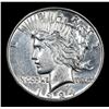 Image 2 : 1924-s Peace Dollar $1 Grades Unc Details