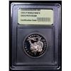 Image 2 : 1991-1995-p WWII Modern Commem Half Dollar 50c Graded GEM++ Proof Deep Cameo By USCG