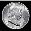 Image 2 : 1949-d Franklin Half Dollar 50c Grades Select Unc+ FBL