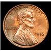 Image 2 : 1976-p Lincoln Cent 1c Grades GEM Unc RB