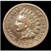 Image 2 : 1886 Ty I Indian Cent 1c Grades vg+