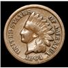 Image 2 : 1864 Bronze Indian Cent 1c Grades vg+