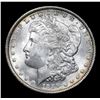 Image 2 : ***Auction Highlight*** 1889-p Rainbow Toned Morgan Dollar $1 Graded GEM+ Unc By USCG (fc)