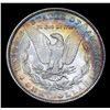 Image 3 : ***Auction Highlight*** 1889-p Rainbow Toned Morgan Dollar $1 Graded GEM+ Unc By USCG (fc)