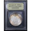 Image 4 : ***Auction Highlight*** 1889-p Rainbow Toned Morgan Dollar $1 Graded GEM+ Unc By USCG (fc)
