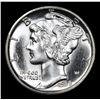 Image 2 : ***Auction Highlight*** 1938-d Mercury Dime 10c Graded GEM++ FSB By USCG (fc)