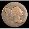 Image 2 : *Auction Highlight* 1795 Plain Edge, Liberty Cap Flowing Hair large cent 1c Graded g+ By USCG (fc)