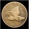 Image 2 : 1857 Flying Eagle Cent 1c Grades f+