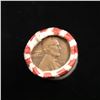 Image 2 : Mixed small cents 1c orig shotgun roll, 1918-d Wheat Cent, 1919-d Wheat Cent other end
