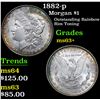 Image 1 : 1882-p Morgan Dollar $1 Grades Select+ Unc