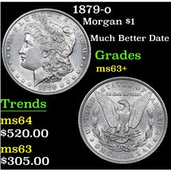 1879-o Morgan Dollar $1 Grades Select+ Unc