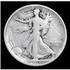 Image 2 : 1918-d Walking Liberty Half Dollar 50c Grades f+