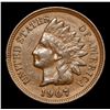 Image 2 : 1907 Indian Cent 1c Grades Select AU