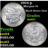 Image 1 : 1904-p Morgan Dollar $1 Grades Select+ Unc