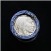 Image 2 : Buffalo Nickel Shotgun Roll in Old Bank Style Wrapper 1918 & d Mint Ends (fc)