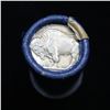 Image 3 : Buffalo Nickel Shotgun Roll in Old Bank Style Wrapper 1918 & d Mint Ends (fc)