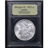 Image 4 : ***Auction Highlight*** 1897-p Morgan Dollar $1 Graded GEM++ Unc By USCG (fc)