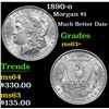 Image 1 : 1890-o Morgan Dollar $1 Grades Select+ Unc