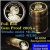 Image 1 : Proof 2004-s Sacagawea dollar roll $1, 20 pieces