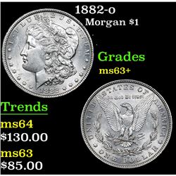 1882-o Morgan Dollar $1 Grades Select+ Unc