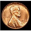 Image 2 : 1960-d Sm Date Lincoln Cent 1c Grades Choice Unc RD