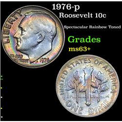 1976-p Roosevelt Dime 10c Grades Select+ Unc