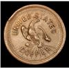 Image 2 : (1863) US Copper Civil War Token 1c Grades Choice AU/BU Slider