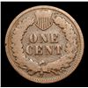 Image 3 : 1874 Indian Cent 1c Grades f+