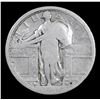 Image 2 : 1917-p TY I Standing Liberty Quarter 25c Grades g+