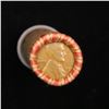 Image 2 : Mixed small cents 1c orig shotgun roll, 1917-s Wheat Cent, 1931-s Wheat Cent other end