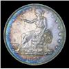 Image 2 : ***Auction Highlight*** 1877-p Trade Dollar $1 Graded Choice AU/BU Slider By USCG (fc)