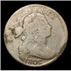 Image 2 : 1802 Draped Bust Large Cent 1c Grades vg+