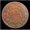 Image 2 : 1871 Two Cent Piece 2c Grades f+