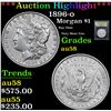 ***Auction Highlight*** 1896-o Morgan Dollar $1 Graded Choice AU/BU Slider By USCG (fc)
